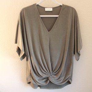 Sage Green Blouse - Buttery Soft!